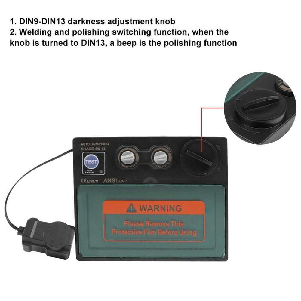 Solar Auto Welding Lens Welding Lens 92.5x42.5mm PA