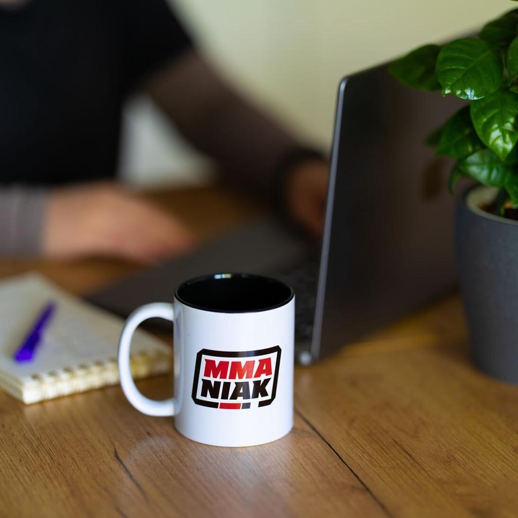 MMAniak Ceramic Mug with Handle 330ml