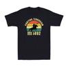Fighting Terrorism Since 1492 Native American Indian Vintage Men's T-Shirt