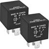 P6SDT FOAB-14B192-AA Automotive Relay (Pack Of 2) – 40A 12VDC 5-Pin OEM Replacement F0AB-14B192-AA RY116 For Ford Electrical Systems