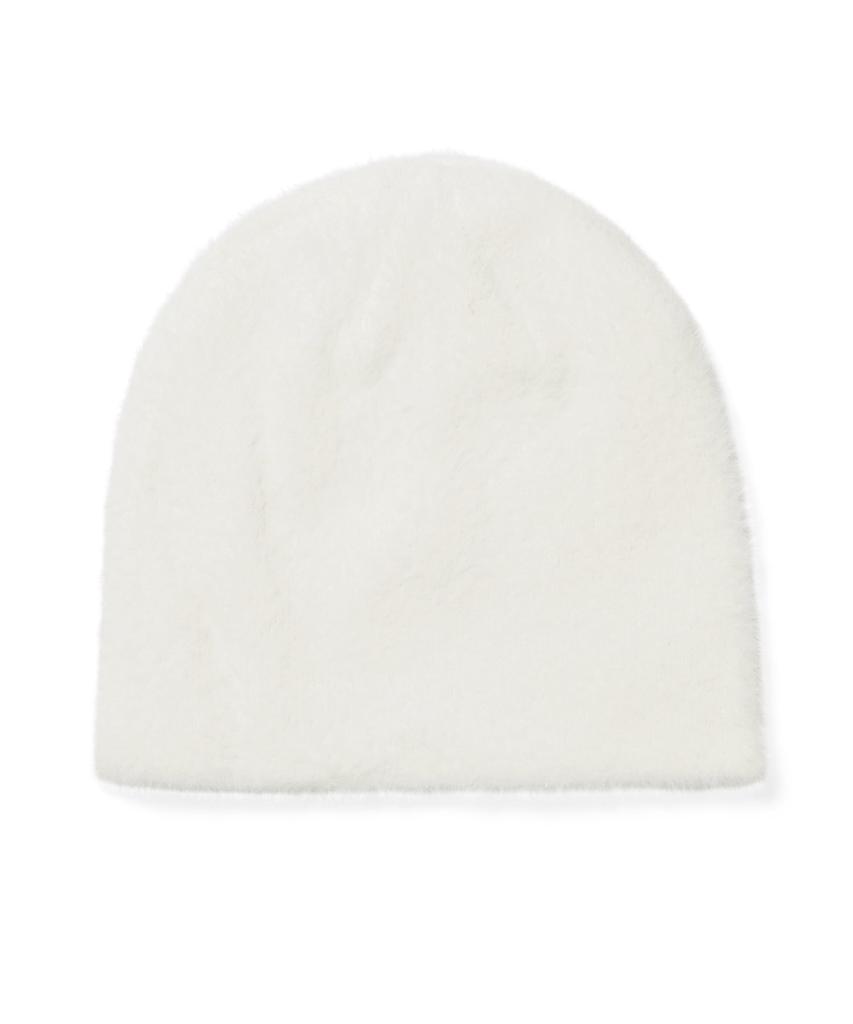 THISISNEVERTHAT Shaggy No Cuff Beanie Off White