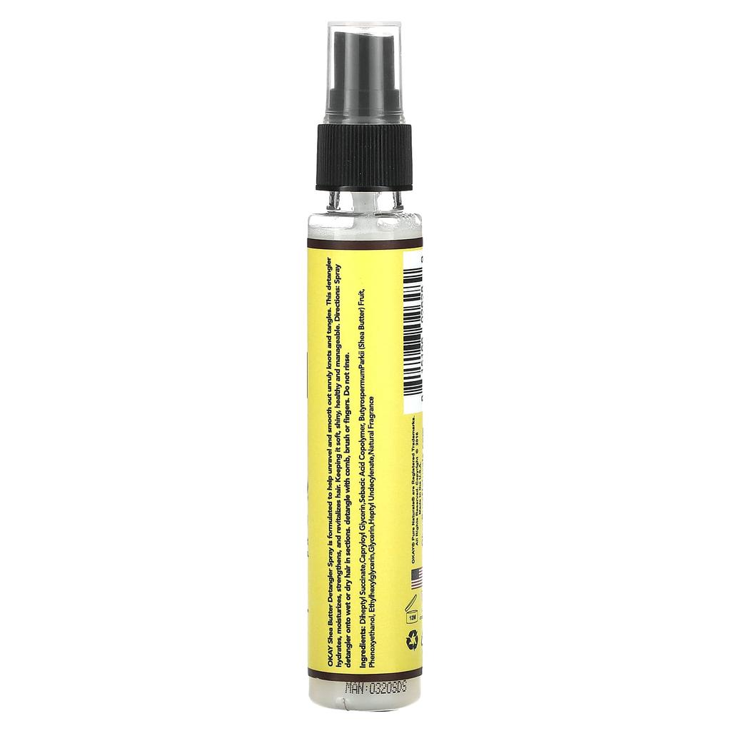 Okay Pure Naturals Spray démêlant au karité, 2 fl oz (59 ml)