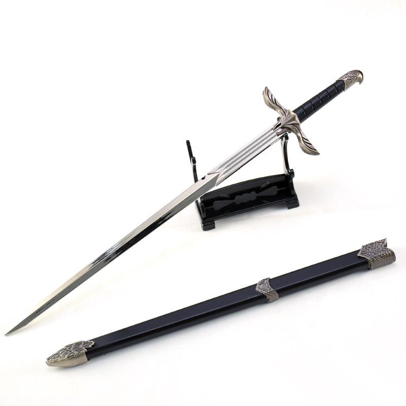 Assassin’s Creed 30cm/11.8in Metal Swords Model Props Samurai Weapon Katana Cosplay Game Peripherals Boyfriend Gift Outdoor Toys
