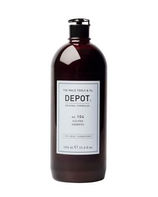 Depot, 100 Hair Cleansing No. 104, Botanical Complex, Hair Shampoo, For Neutralisation Of Yellow Tones, 1000 Ml
