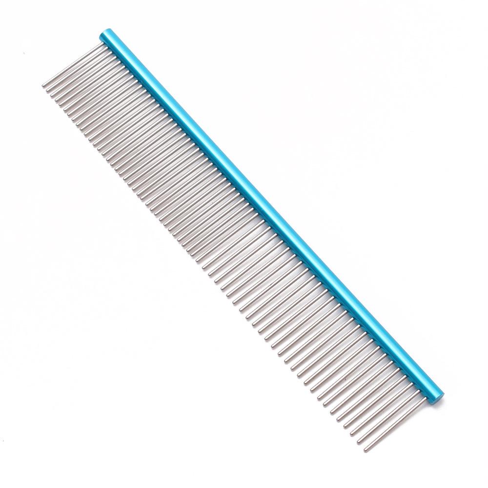 Teddy Dog Detangling Stainless Steel Comb for Grooming Large Dogs