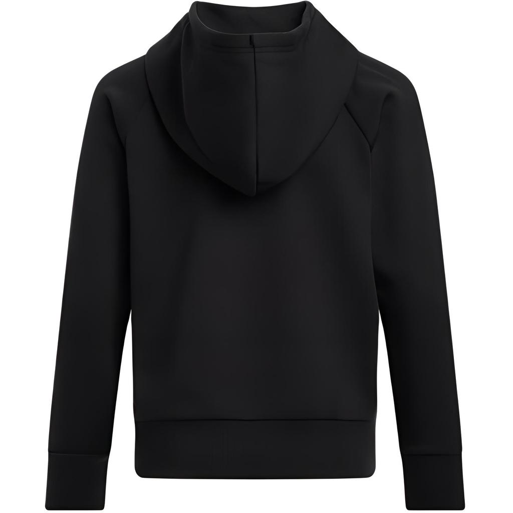 Under Armour Rival Fleece Printed Hooded Fashion Sweatshirt Women sweatshirt Black 1387029-001