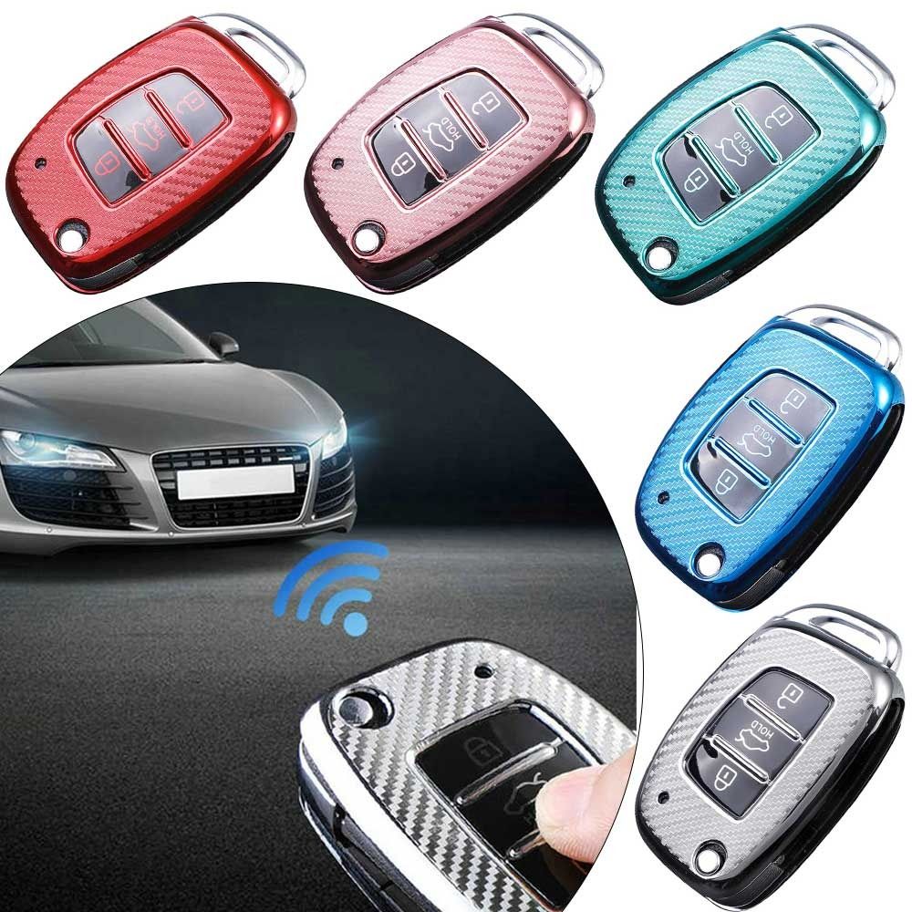 

Soft TPU Car Accessories Protector Key Fob Cover Holder Remote Key Case Shell Cover