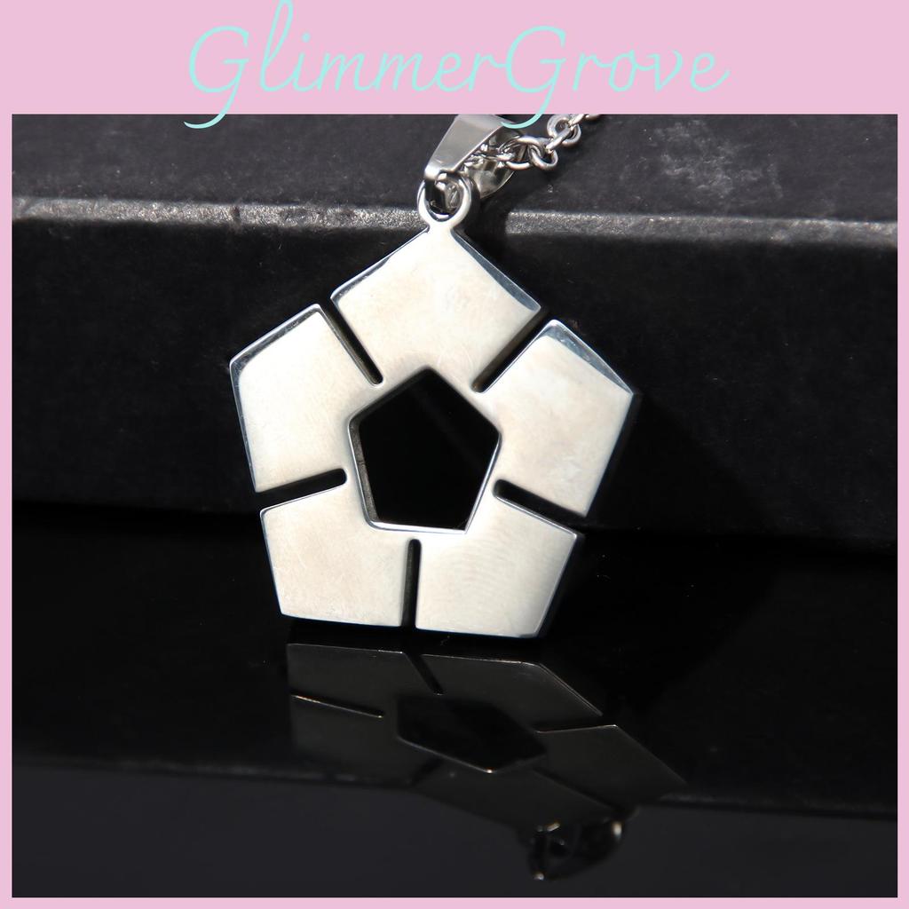 Bluelock Anime Pendant Necklace Stainless Steel Cartoon Football Chain For Men And Women