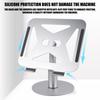 Portable Foldable Tablets Holder Aluminum Alloy with Height Adjustment and Full Rotations for Easy Travel Storage and Stability