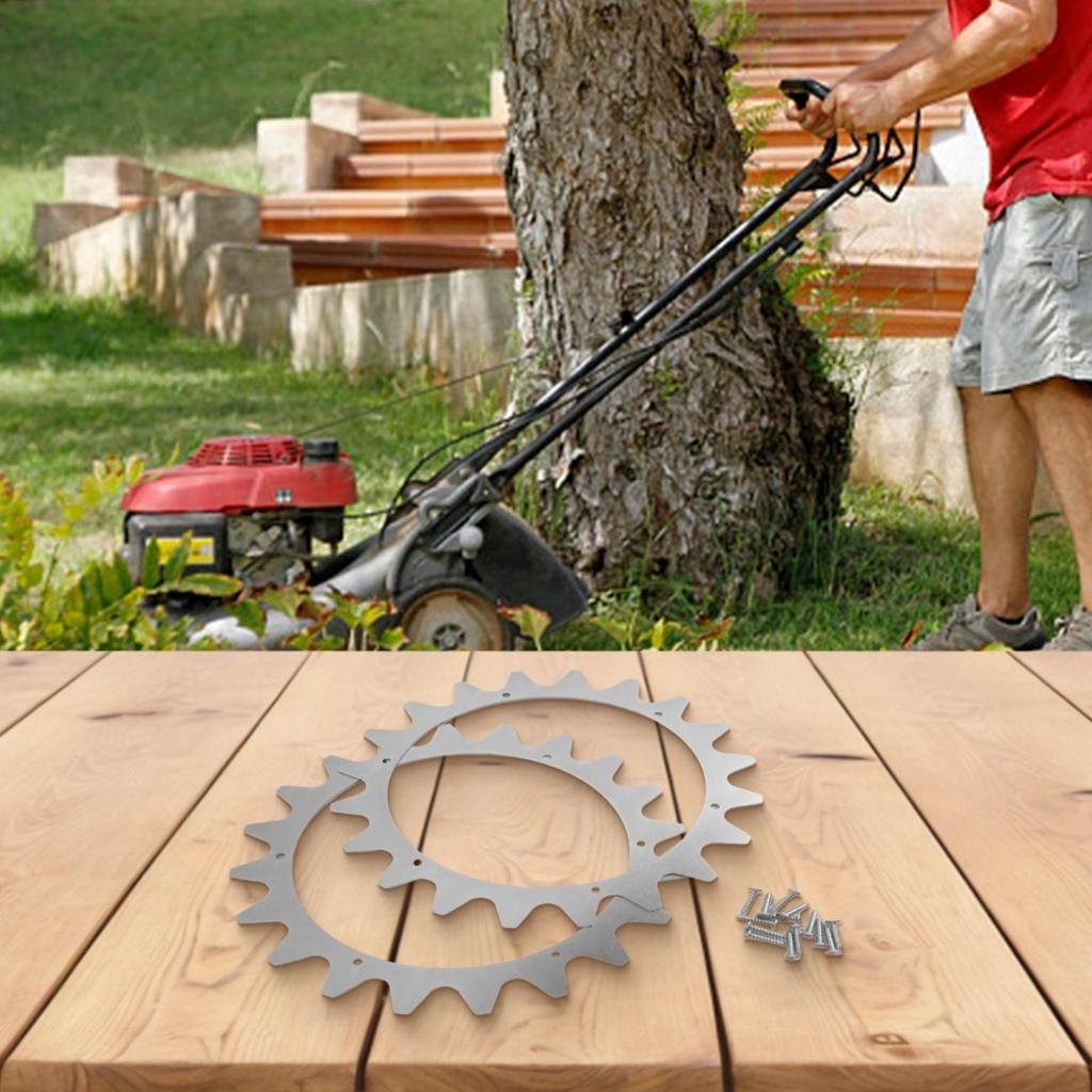 Easy Installation Lawn Mowing Wheels Improved Traction