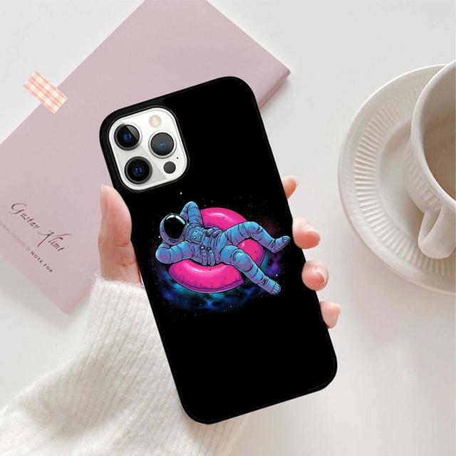

Чехол для телефона Космос Луна Астронавт Вселенная Для iPhone 17 Air 15 16 16e 11 12 13 14 Pro Max Чехол Для iPhone 17 Air Max Plus Fundas iPhone 15pro max