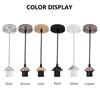 AC 220V Vintage Edison Lamp Base E27 Socket Bulb Ceiling Light Pendant Light Holder for Retro Incandescent Home Decor