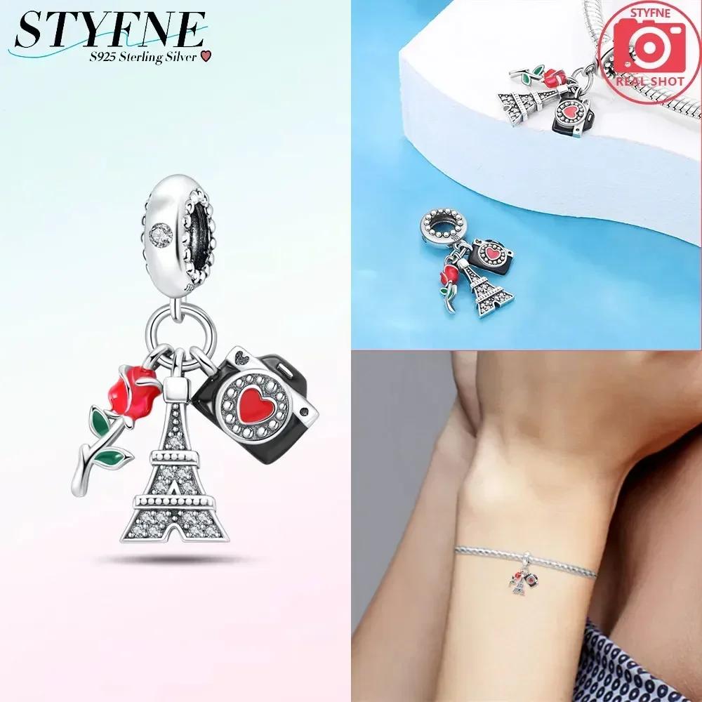 Charmscopperdesert Series Pyramid Mummy Bead For Women Diy Bracelet Necklace Original Charms For Jewelry Making
