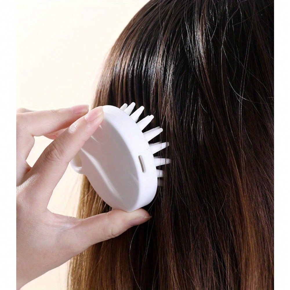 1 Piece Scalp Cleaning Massage Hair Comb, Soft Tooth Hair Brush, Hair Washing Tool For Home Scalp Care