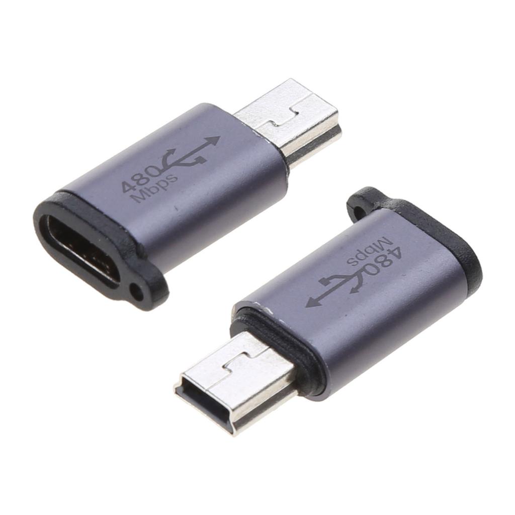 Type-C To USB Adapter Female To Male Conversion Converter Support Data Transfer 480Mbps for Phones Tablets