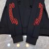 8084 CHROME HEARTS 2025 New Spring and Autumn Plus-size Thin Style Classic Style Logo Hooded Sweatshirt for Couples