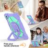 Rotating Stand Case Universal for Galaxy Tab S10 Lite S9 FE SM-400 X406 X520 X526B X510 X516B X710 X716B Heavy Duty Handle Cover