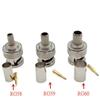 Dreiteiliges BNC-Steckerstift-Set: Kaltpress-Stecker aus Kupfer für RG58, RG59, RG6U