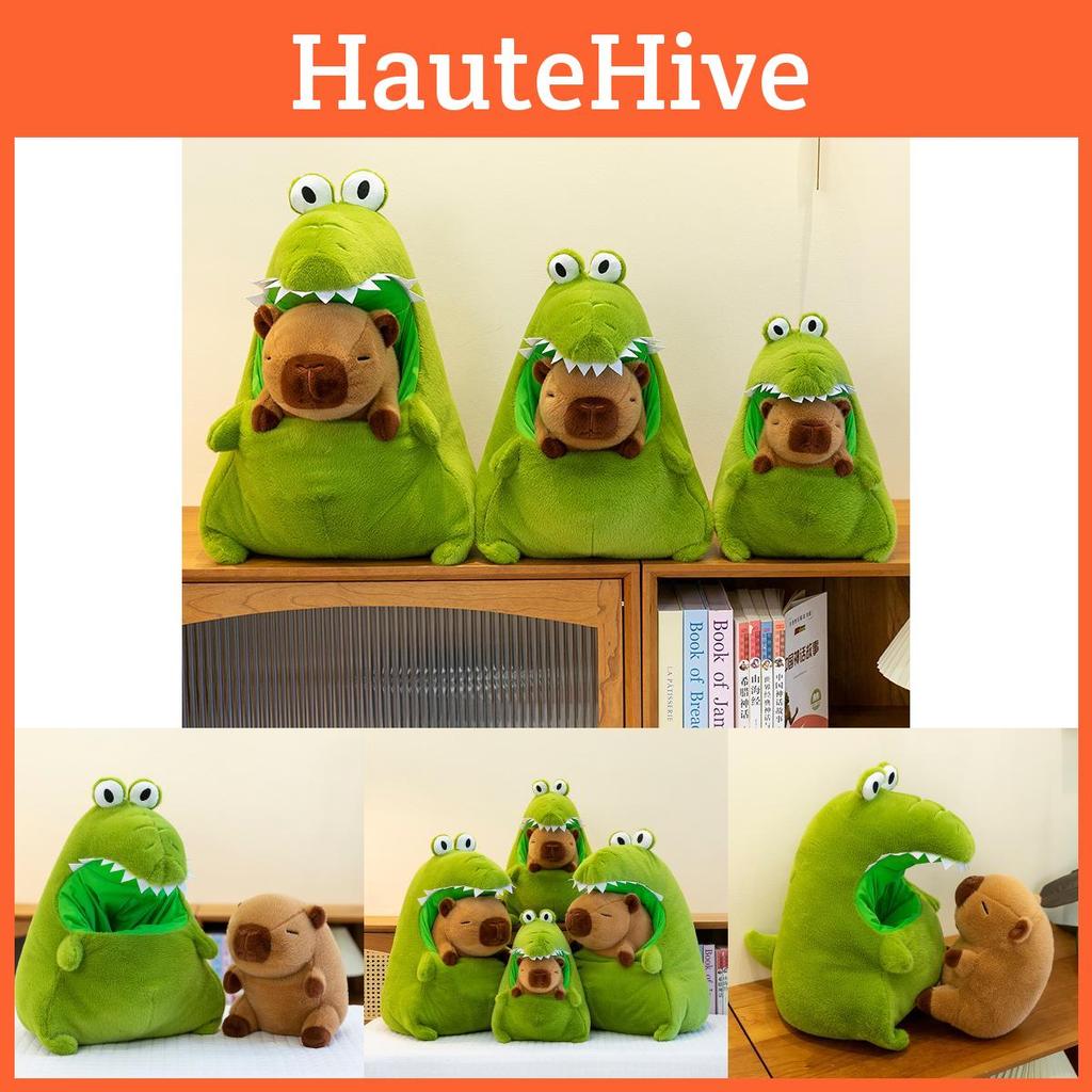 Capybara Crocodile Plush Doll Childrens Animal Cartoon Animation Toy Cotton Pp