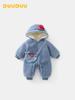 DUUDUU Autumn/Winter 2025 Newborn Thick Padded Jumpsuit