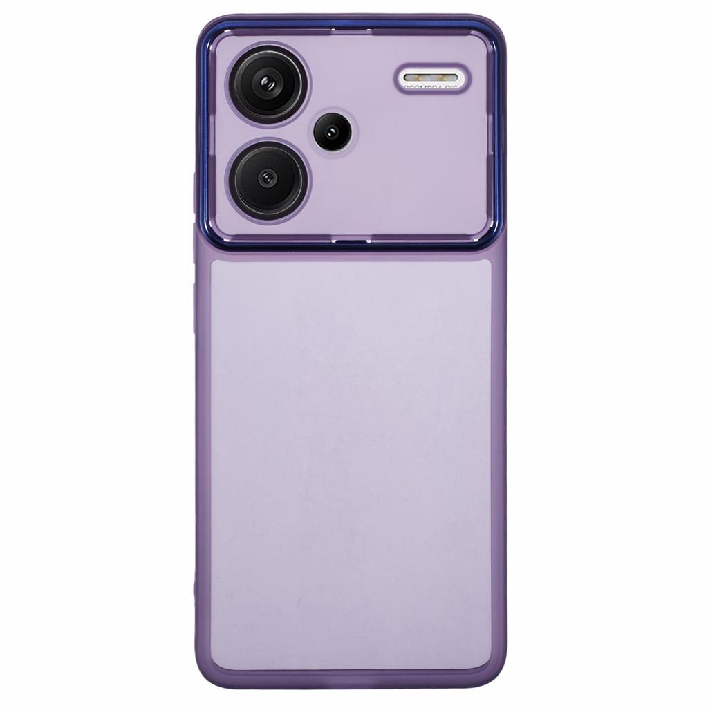 DKSM Series For Xiaomi Redmi Note 13 Pro+ 5G Case Electroplated Camera Frame TPU Phone Cover