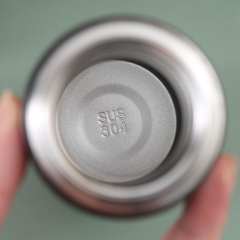 Handheld 304 Stainless Steel Insulated Tea Cup Set with Multiple Lids - High-End Business Gift Box