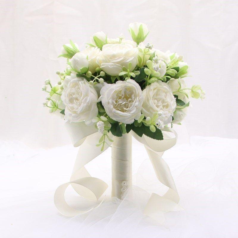 Korean Style Forest Hand Bouquet for Bridal Photography