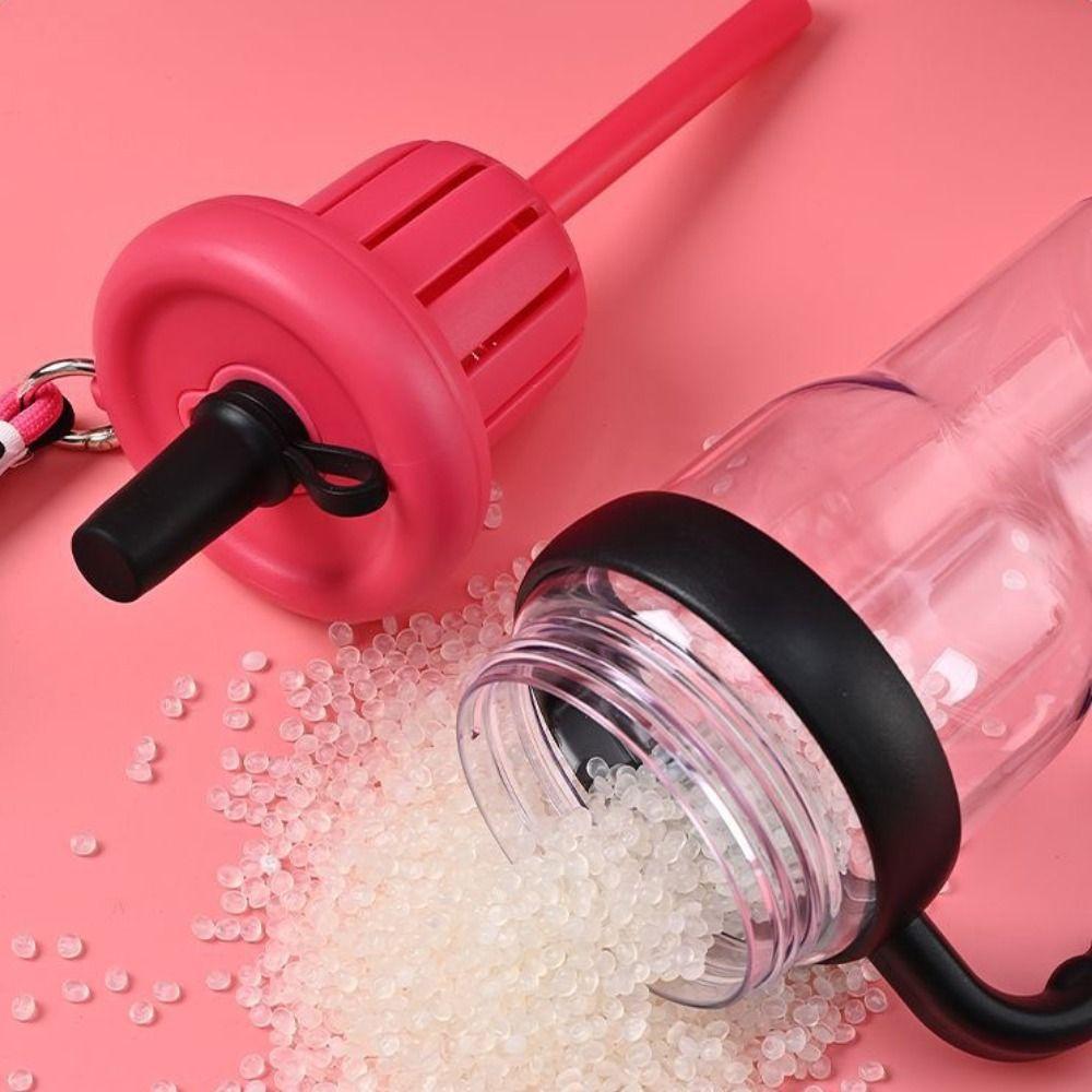 Leak-Proof Water Bottle with Straw Tea Infuser Lucky Belly Cup Sports Water Bottle  Daily Life