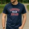 Cambridge Inghilterra Fondata 1209 Grafica Lettera Varsity T-shirt Unisex Girocollo Manica Corta Viaggio Fan Regalo Vacanze Maglietta