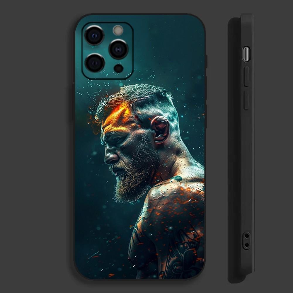 C-Conor M-McGregor Phone Case For Apple iPhone 15,14,13,12,11,Pro,X,XS,Max,XR,Plus,Mini Soft Black Cover