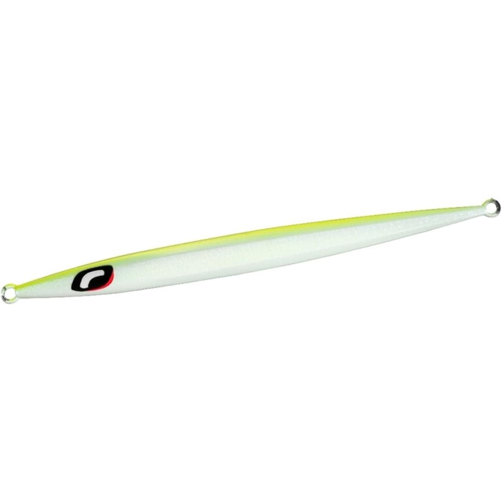 Shimano Ocea Stinger Butterfly Easy Pebble 320g Fishing Jig Chartreuse Back