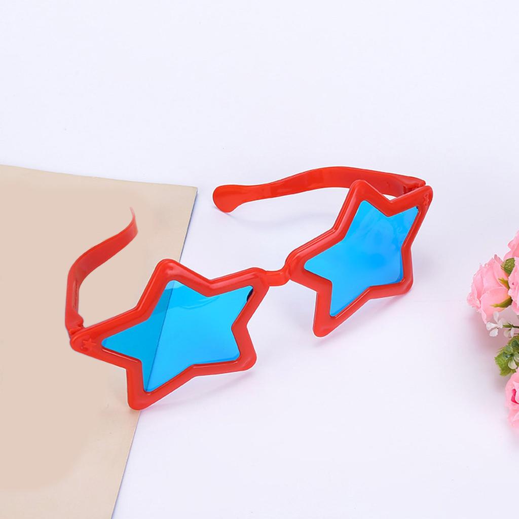 Fashion Star Shape Frame Sunglasses for Girls Wedding Party Girls Taking Photo Carnivals New Year Decors