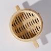 with Handle Bamboo Steam Basket Anti-scalding Stuffed Bun Steamer Bamboo Steamer  Restaurant