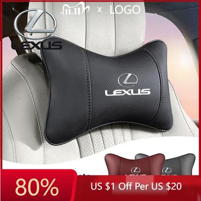 2026 Hot Interior Stickers Car Leather Seat Headrest Neck Pillow Head Cushioning For F-SPORT ES RX NX LS UX LM LX GX LC RZ