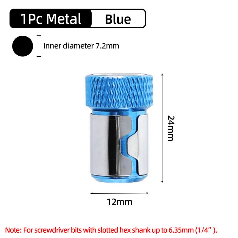 Magnetický držák bitů Magnetický kroužek Silný magnetizér Demagnetizér 6,35 mm Křížový držák bitů Ruční nářadí