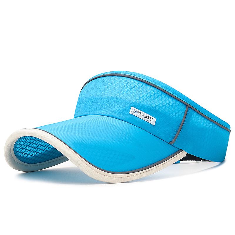 Sun Protection Open-top Hat for Women, Summer Running Exercise, Extended Brim Outdoor Quick-drying Breathable Hat