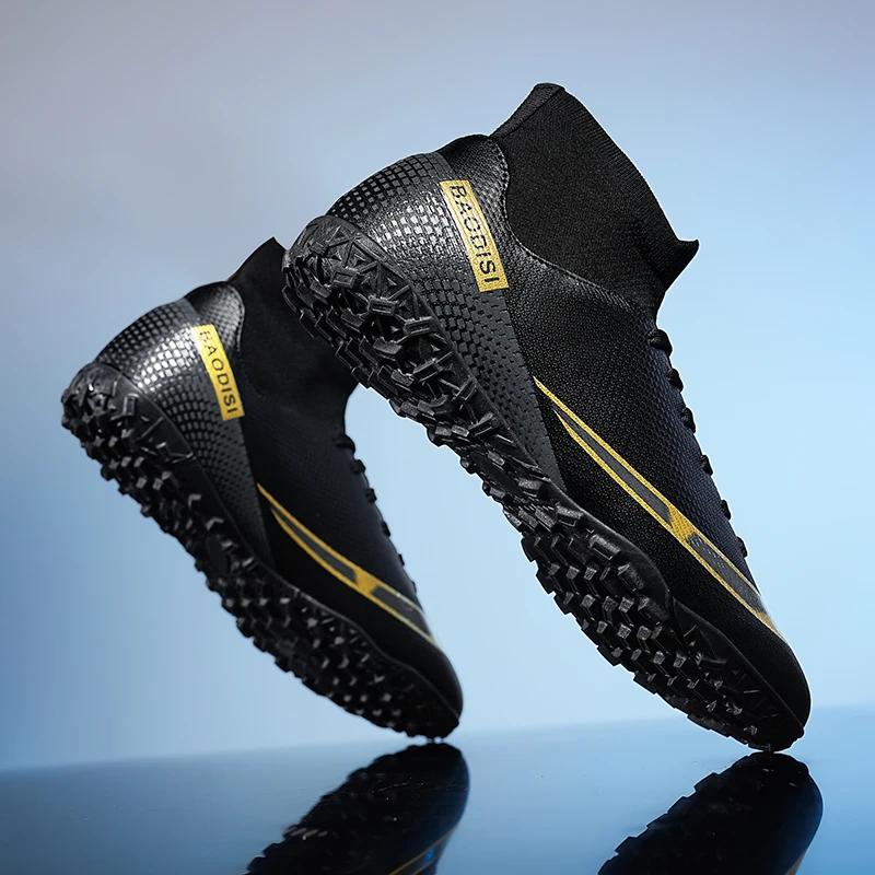 Neue Herren Fußballschuhe Society Stollen Professionelle Fußballschuhe Hallenfußballplatz Schuhe Original Rutschfeste Sneaker Schnell