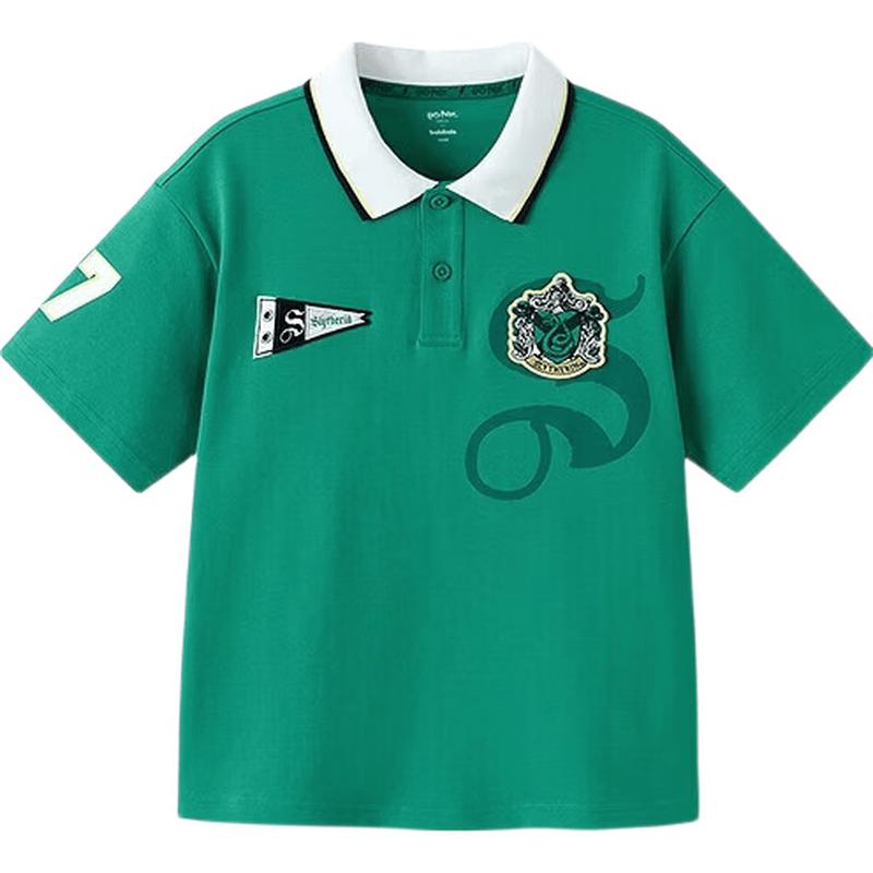 Balabala Boys' Harry Potter Short Sleeve POLO Shirt