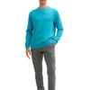 Pull turquoise blue melange 1039805055 Homme TOM TAILOR