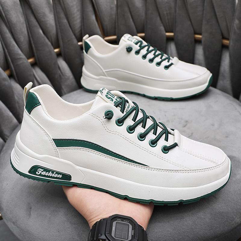 Spring 22 new leather sports casual board shoes lazy 39