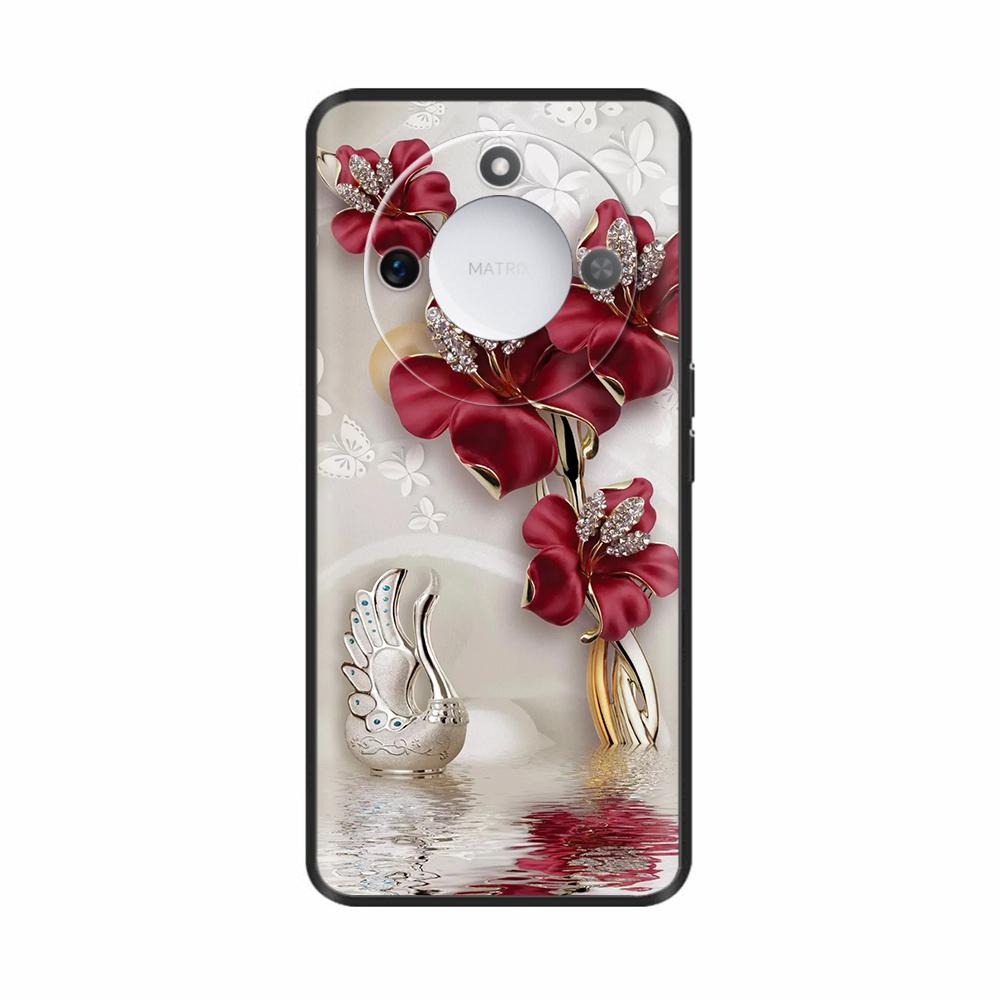 For Honor X60 Case Honor X60 Pro BRP-AN00 Cute Cartoon Painted Cover Soft TPU Phone Case For Honor X60 Pro X60Pro X60i 5G Bumper
