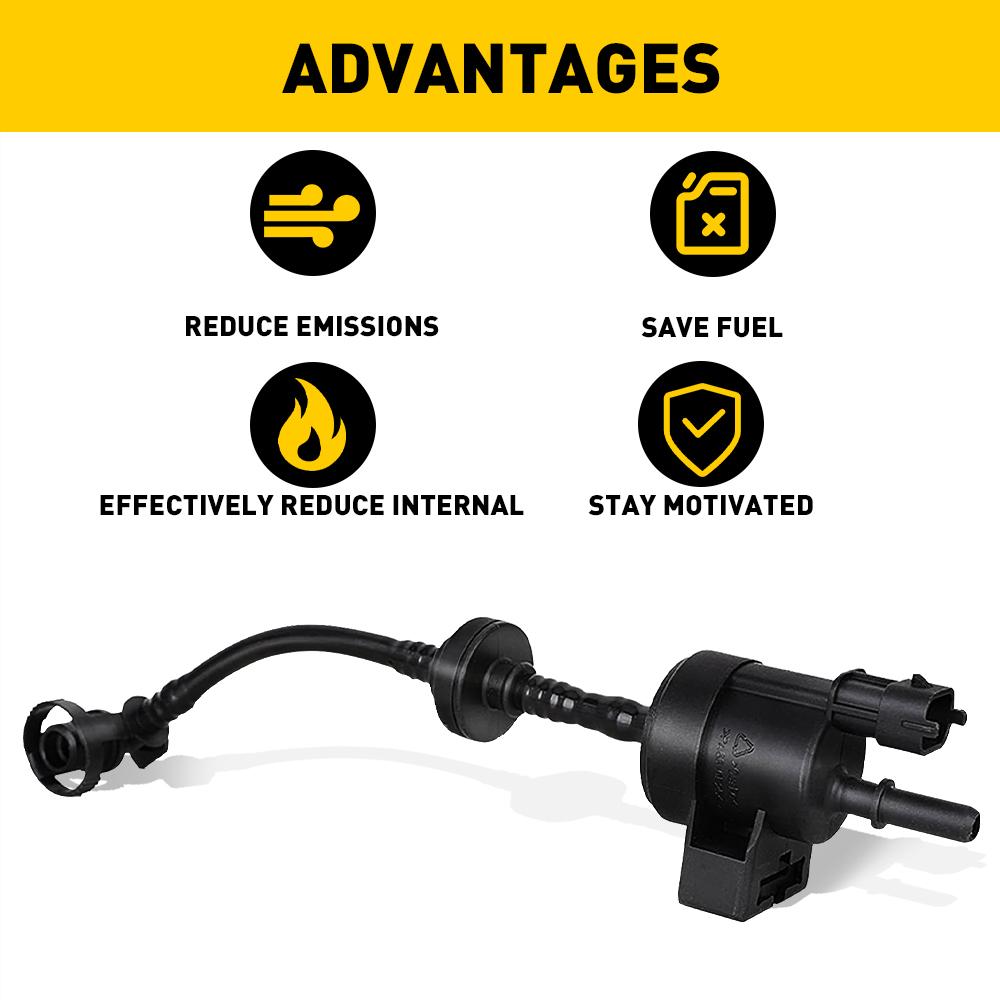 55573017 Vapor Canister Purge Solenoid Valve for Chevrolet Cruze Sonic Trax Buick Encore 2013 2014 2015 2016 2017 2018 2019 2010