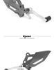 Kawasaki Ninja 250/300 Front Footpeg Bracket Kit - Left & Right Modification Accessories