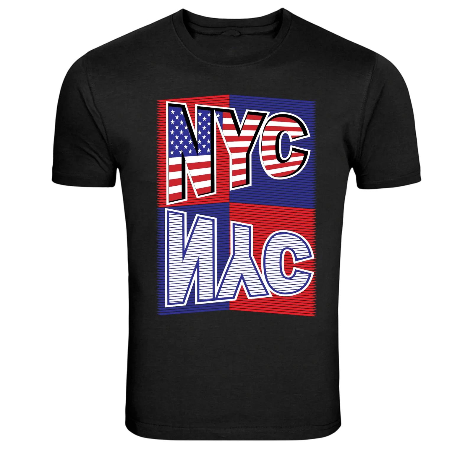NYC Urban City Typography Graphic T-Shirt 4XL