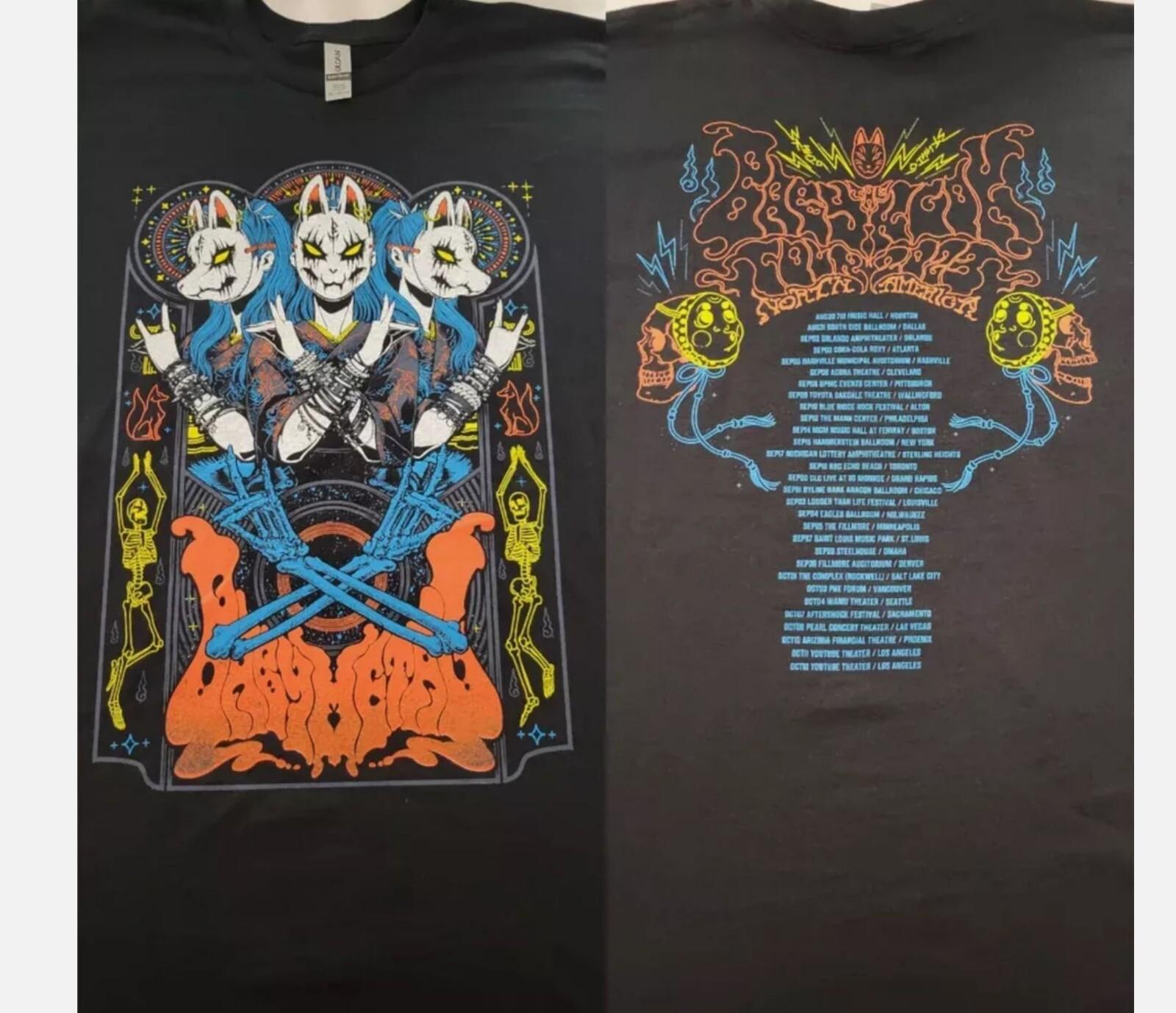26 Babymetal US Tour Shirt  Babymetal Tshirt  Babymetal Tour Shirt Unisex T-Shirt XL