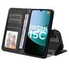 For Xiaomi Poco C85 4G/Xiaomi Redmi 15C 4G (171mm) Case Wallet PU Leather Folio Flip Phone Cover