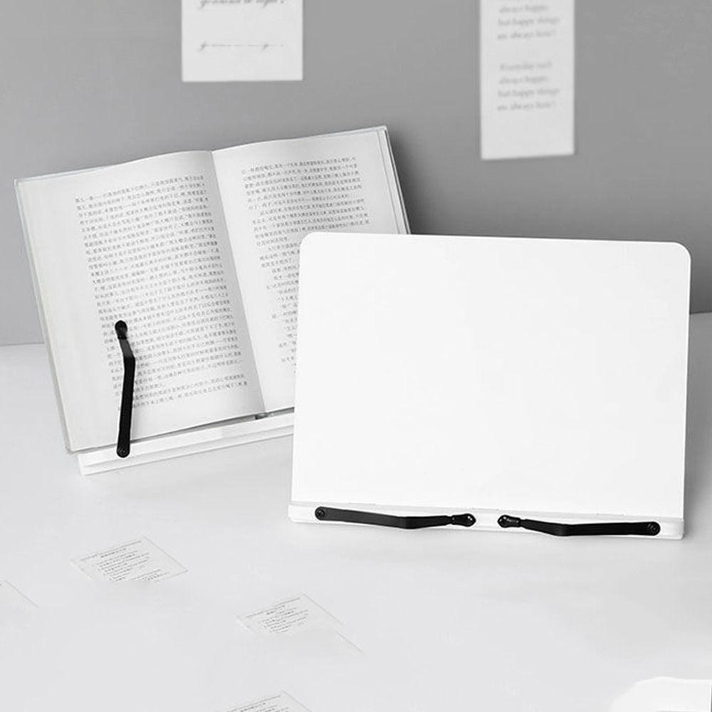 Multi-Position Book Holder Tray Foldable Cookbook Bracket Creative Reading Rest Tablet  Computer