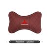 Car Universal Headrest Backrest Cushion Interior Accessries For Mitsubishi Outlander Pajero Sport Lancer EX ASX L200 Eclipse LO7