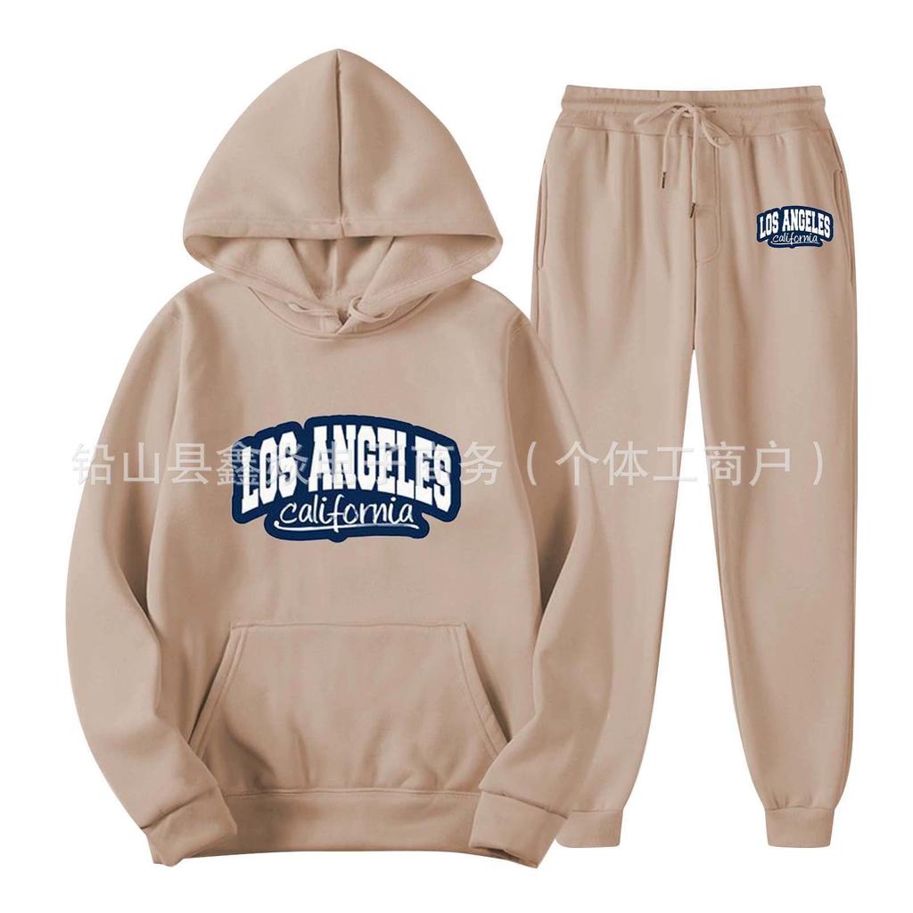 Men's Fashion Fleece Pullover & Sports Hoodie Set