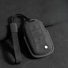 Suede Fabric Auto Flip Key Fob Cover Case Fit For Vw Volkswagen Polo Tiguan Passat B5 B6 B7 Golf 4 5 6 Mk6 Jetta Lavida Skoda Octavia Seat Leon
